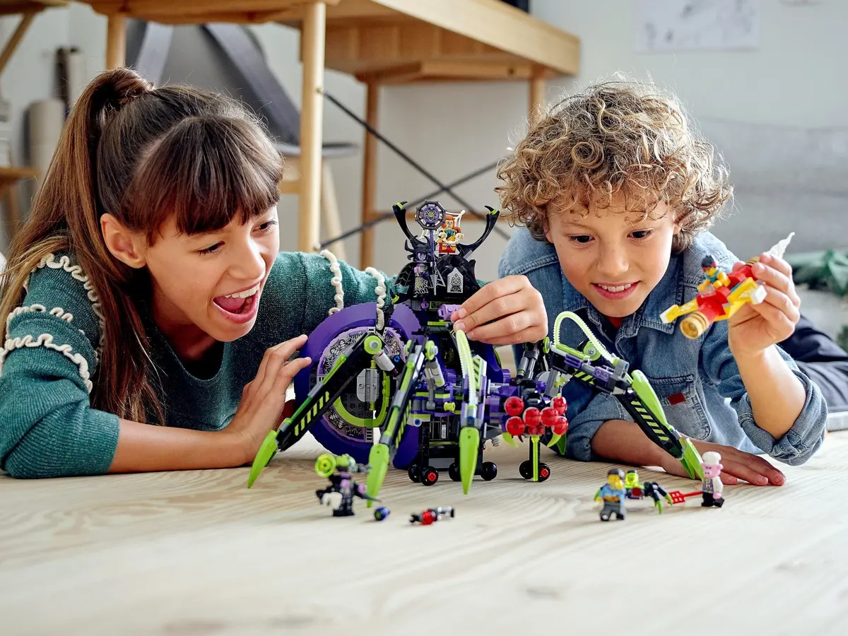 LEGO Monkie Kid 80022 Spider Queen's Arachnoid Base set, image 4