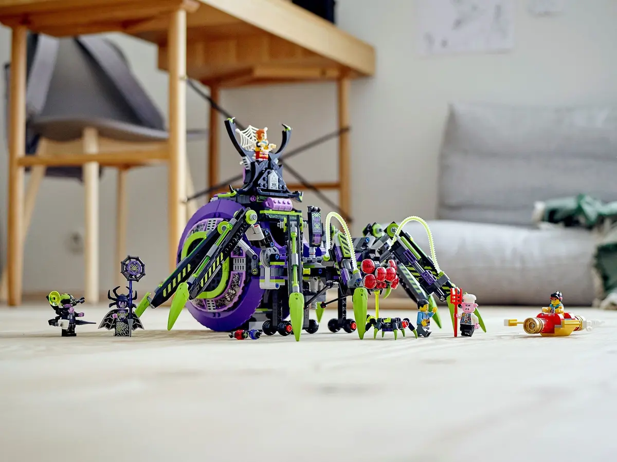 LEGO Monkie Kid 80022 Spider Queen's Arachnoid Base set, image 5