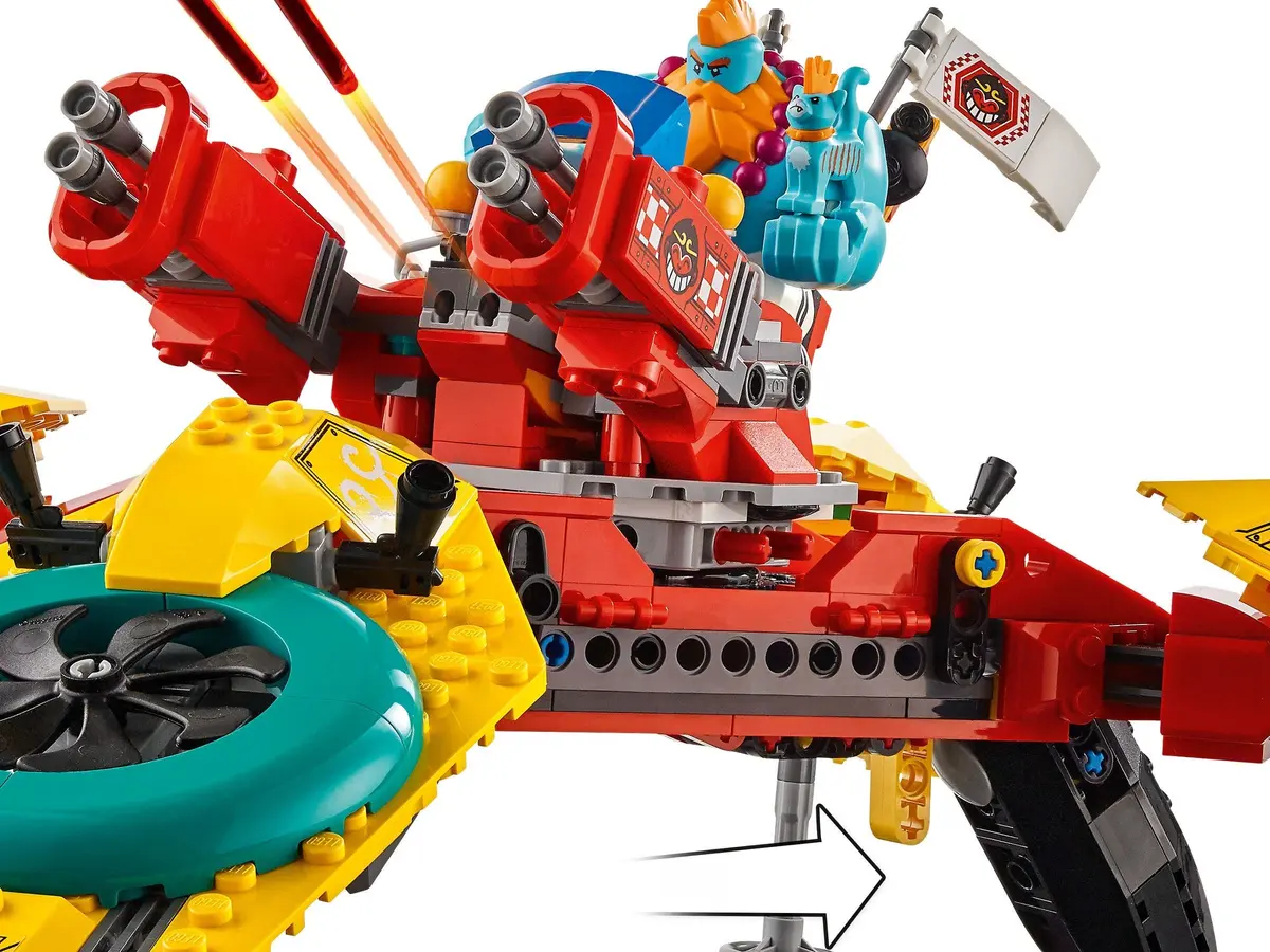 LEGO Monkie Kid 80023 Monkie Kid's Team Dronecopter set, image 23