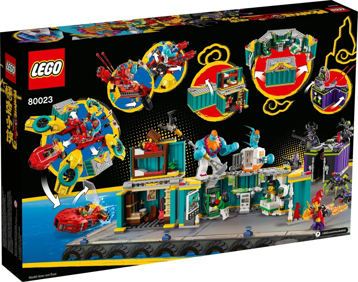LEGO Monkie Kid 80023 Monkie Kid's Team Dronecopter set, image 4