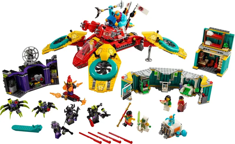 LEGO Monkie Kid 80023 Monkie Kid's Team Dronecopter set