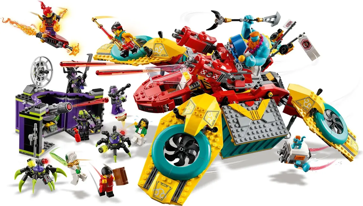 LEGO Monkie Kid 80023 Monkie Kid's Team Dronecopter set, image 13