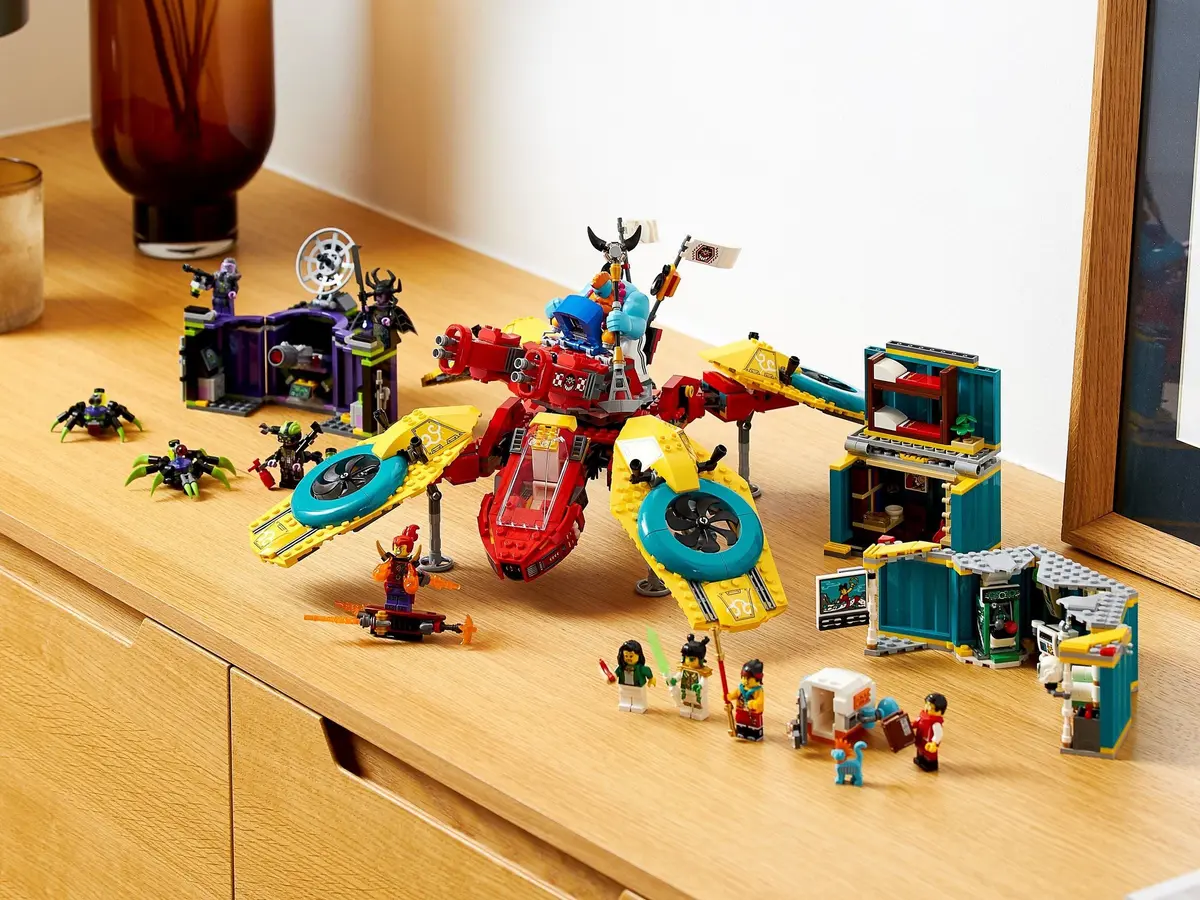 LEGO Monkie Kid 80023 Monkie Kid's Team Dronecopter set, image 18
