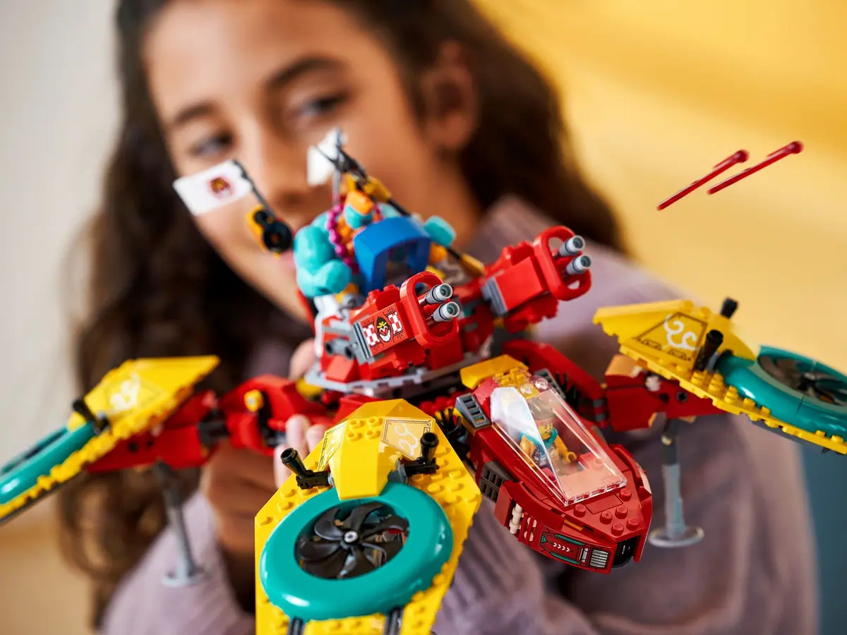 LEGO Monkie Kid 80023 Monkie Kid's Team Dronecopter set, image 14