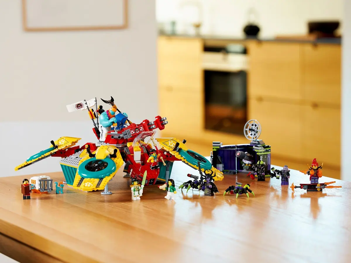 LEGO Monkie Kid 80023 Monkie Kid's Team Dronecopter set, image 5