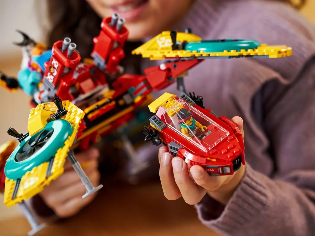 LEGO Monkie Kid 80023 Monkie Kid's Team Dronecopter set, image 15