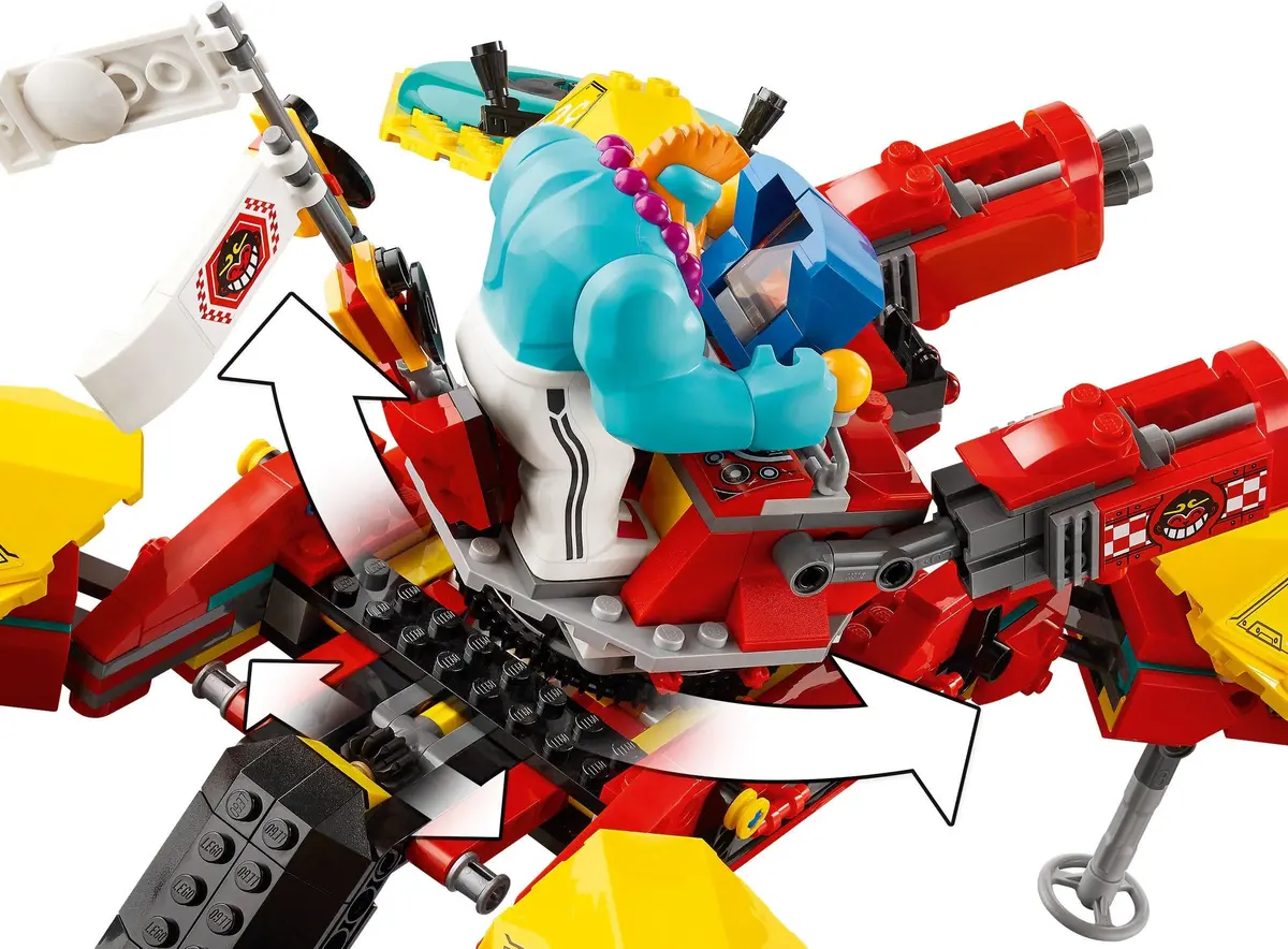 LEGO Monkie Kid 80023 Monkie Kid's Team Dronecopter set, image 24