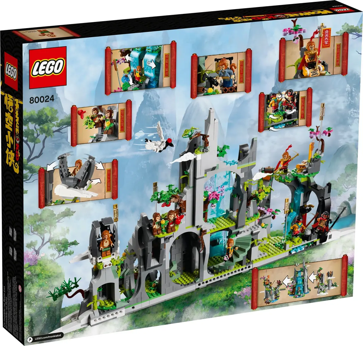 LEGO Monkie Kid 80024 The Legendary Flower Fruit Mountain set, image 6