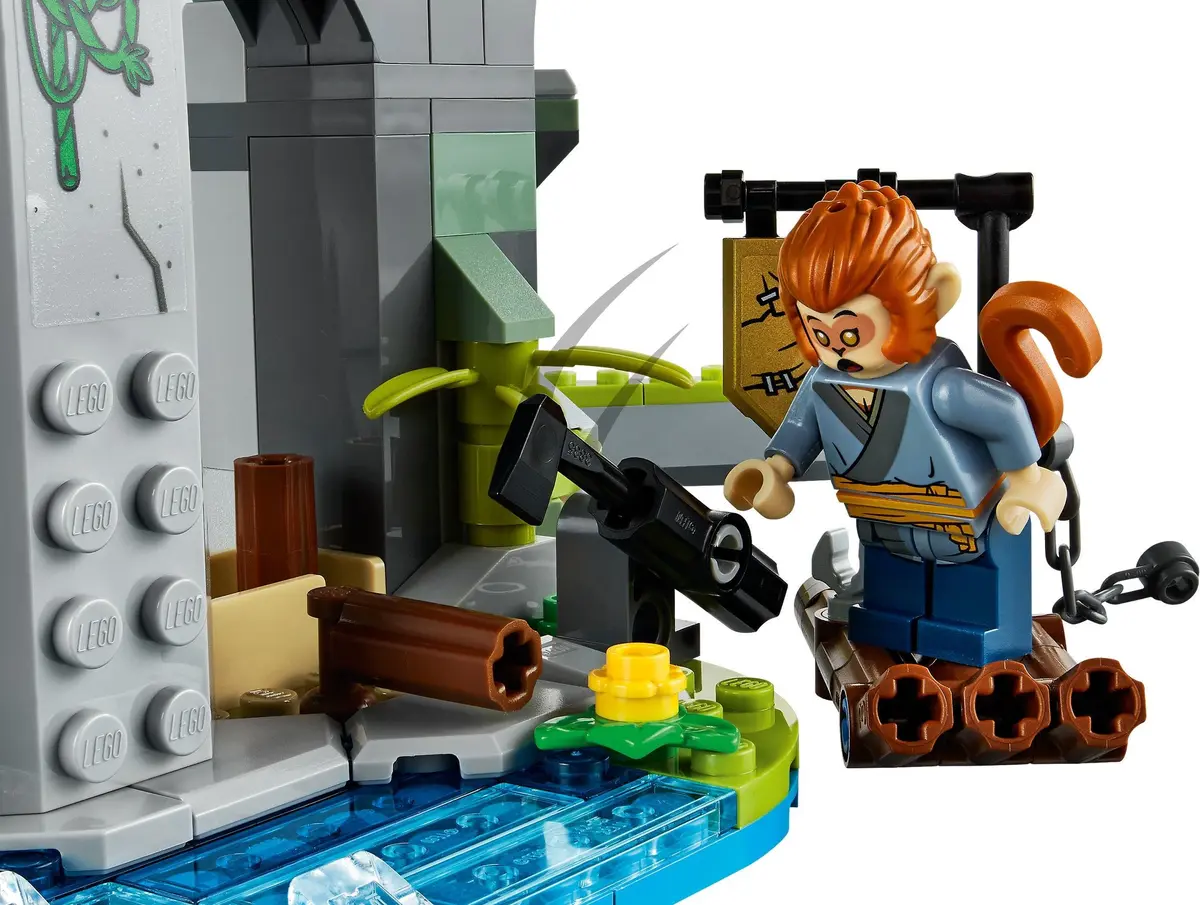 LEGO Monkie Kid 80024 The Legendary Flower Fruit Mountain set, image 18