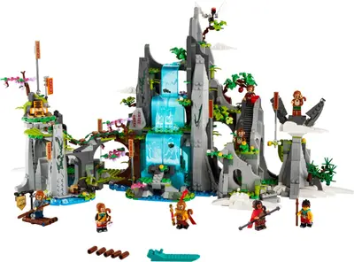 LEGO Monkie Kid 80024 The Legendary Flower Fruit Mountain set