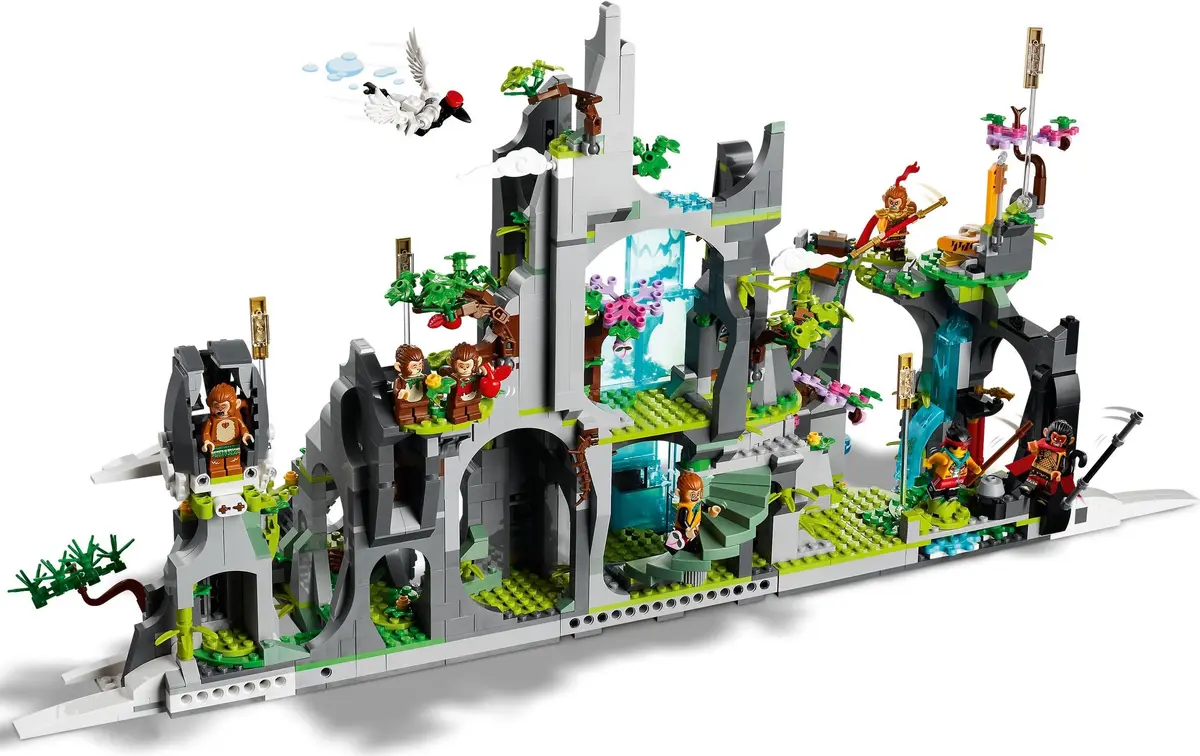 LEGO Monkie Kid 80024 The Legendary Flower Fruit Mountain set, image 14