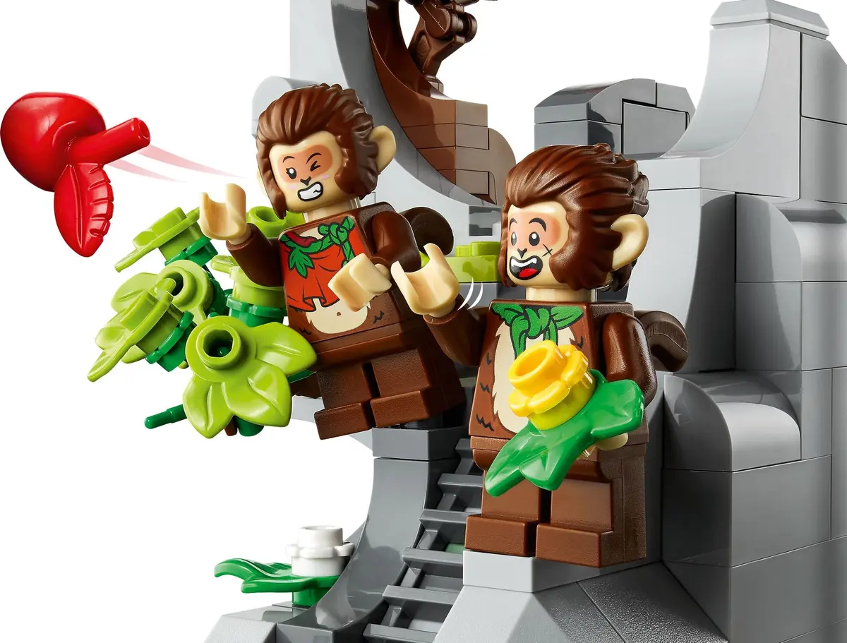 LEGO Monkie Kid 80024 The Legendary Flower Fruit Mountain set, image 16