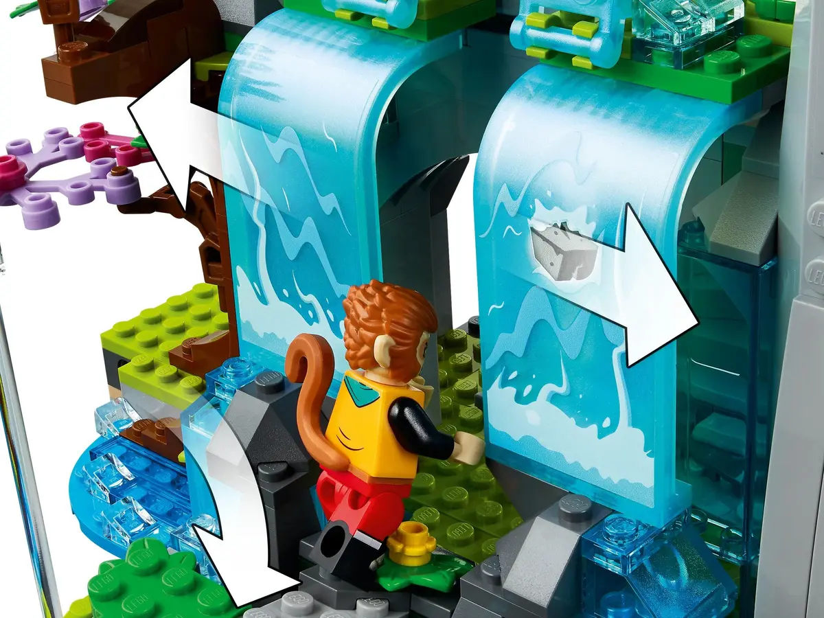 LEGO Monkie Kid 80024 The Legendary Flower Fruit Mountain set, image 17