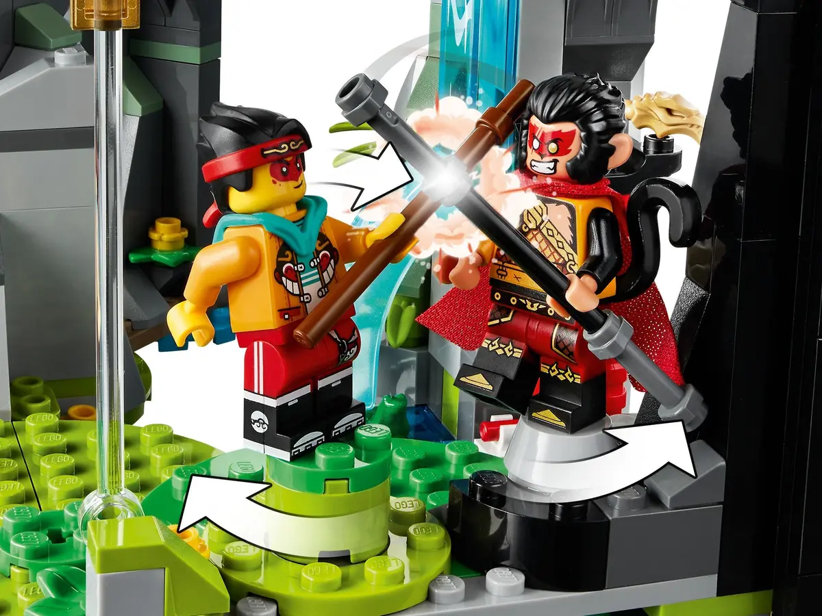 LEGO Monkie Kid 80024 The Legendary Flower Fruit Mountain set, image 20