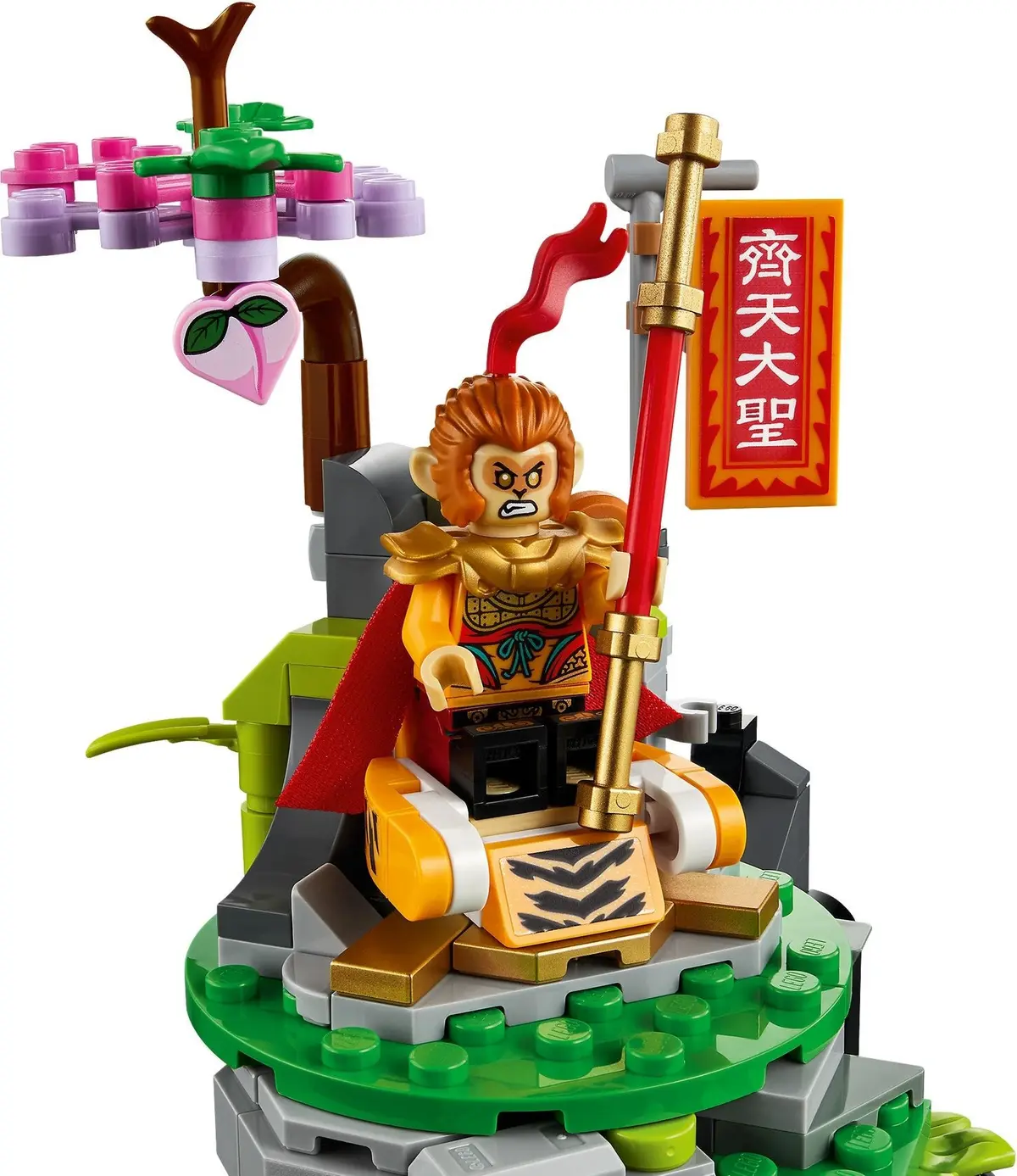 LEGO Monkie Kid 80024 The Legendary Flower Fruit Mountain set, image 19
