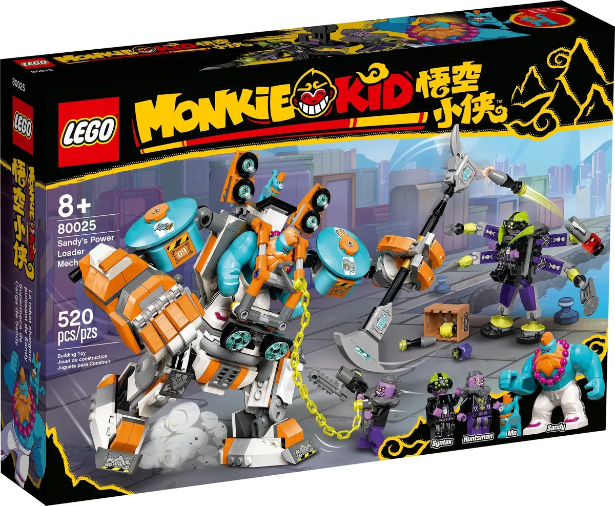 LEGO Monkie Kid 80025 Sandy's Power Loader Mech set, image 2