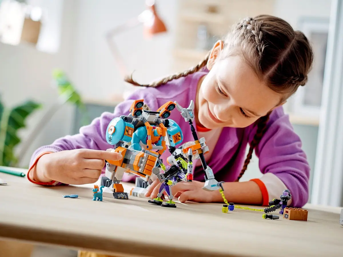 LEGO Monkie Kid 80025 Sandy's Power Loader Mech set, image 11