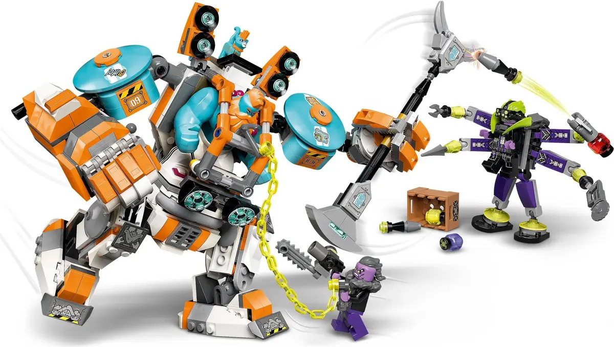 LEGO Monkie Kid 80025 Sandy's Power Loader Mech set, image 4