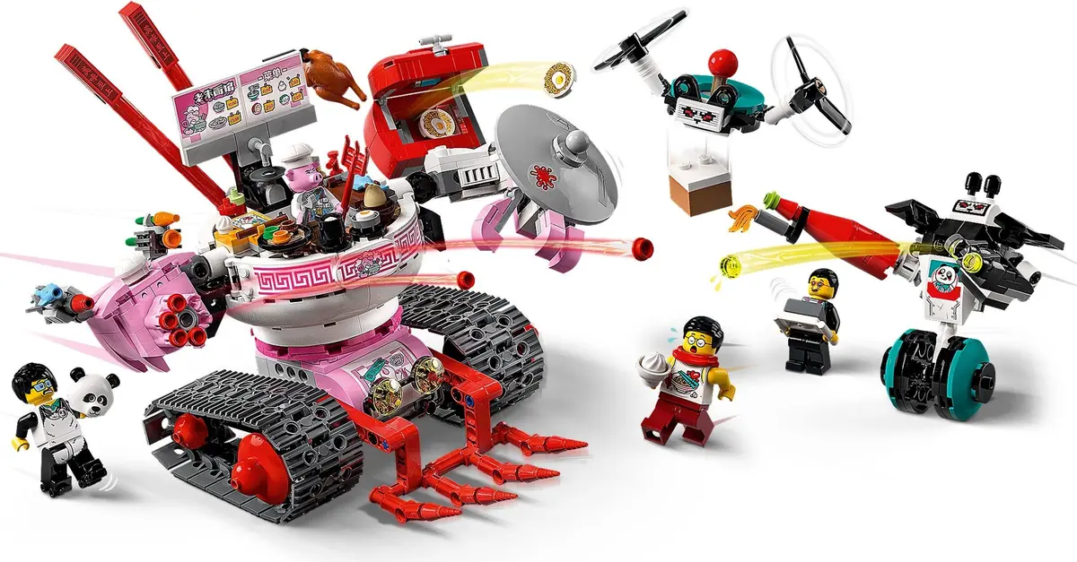 LEGO Monkie Kid 80026 Pigsy's Noodle Tank set, image 6