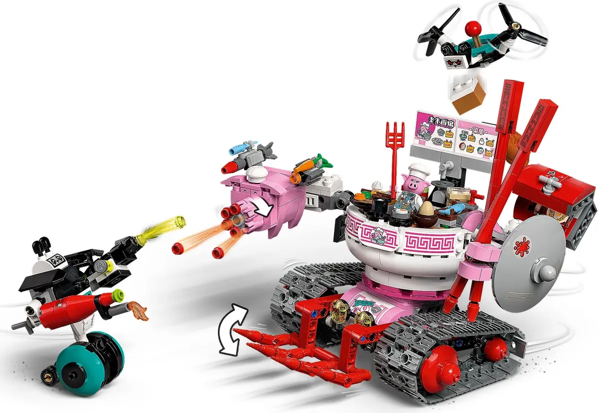 LEGO Monkie Kid 80026 Pigsy's Noodle Tank set, image 8