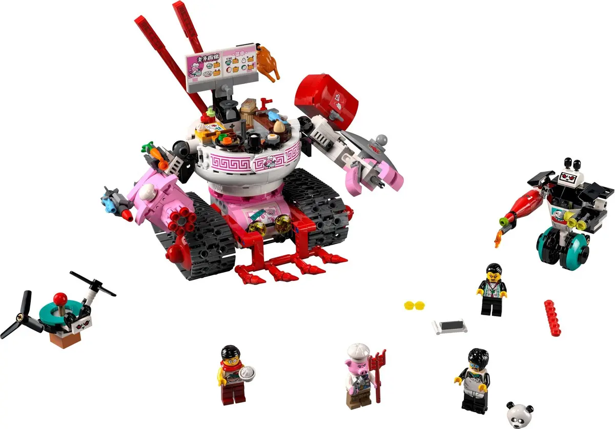 LEGO Monkie Kid 80026 Pigsy's Noodle Tank set