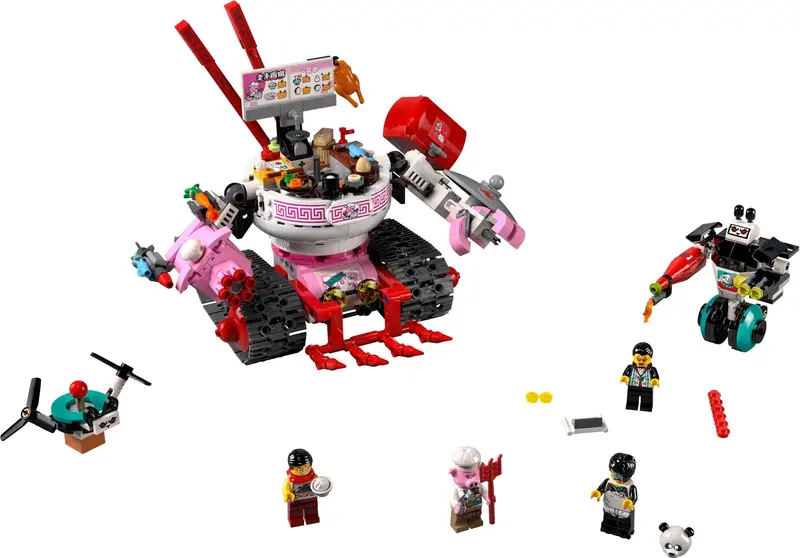 LEGO Monkie Kid 80026 Pigsy's Noodle Tank set