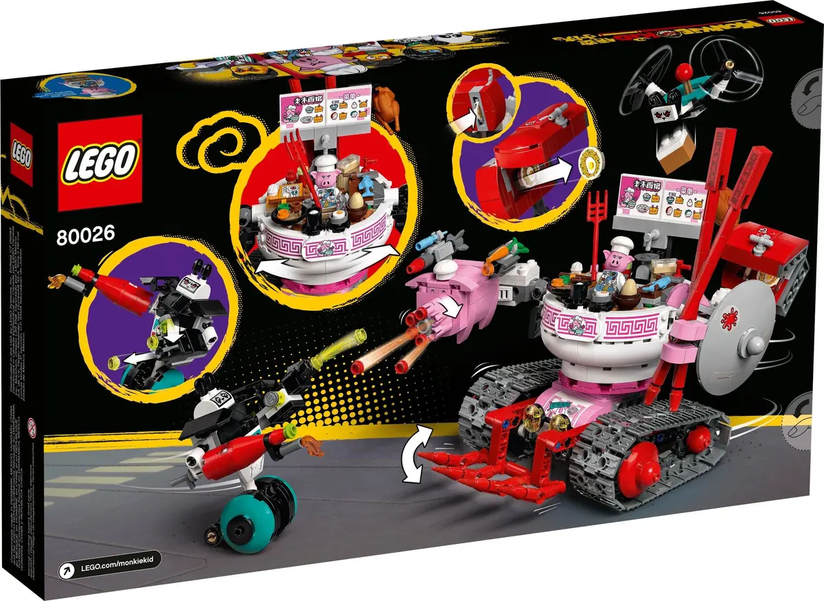 LEGO Monkie Kid 80026 Pigsy's Noodle Tank set, image 13