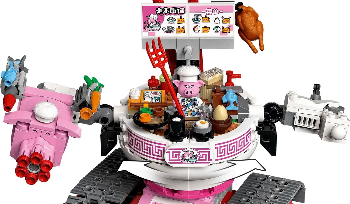 LEGO Monkie Kid 80026 Pigsy's Noodle Tank set, image 9