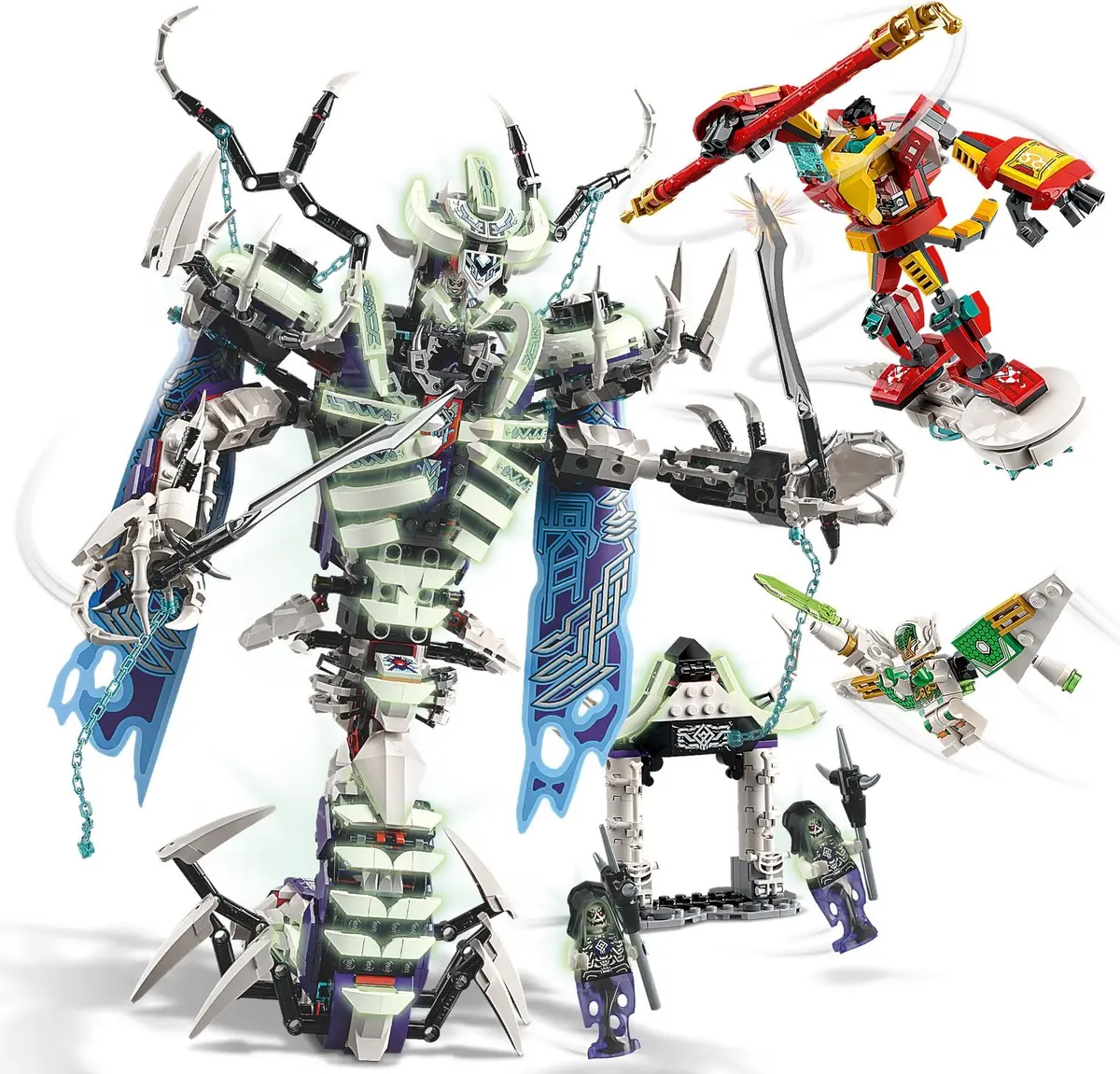 LEGO Monkie Kid 80028 The Bone Demon set, image 10