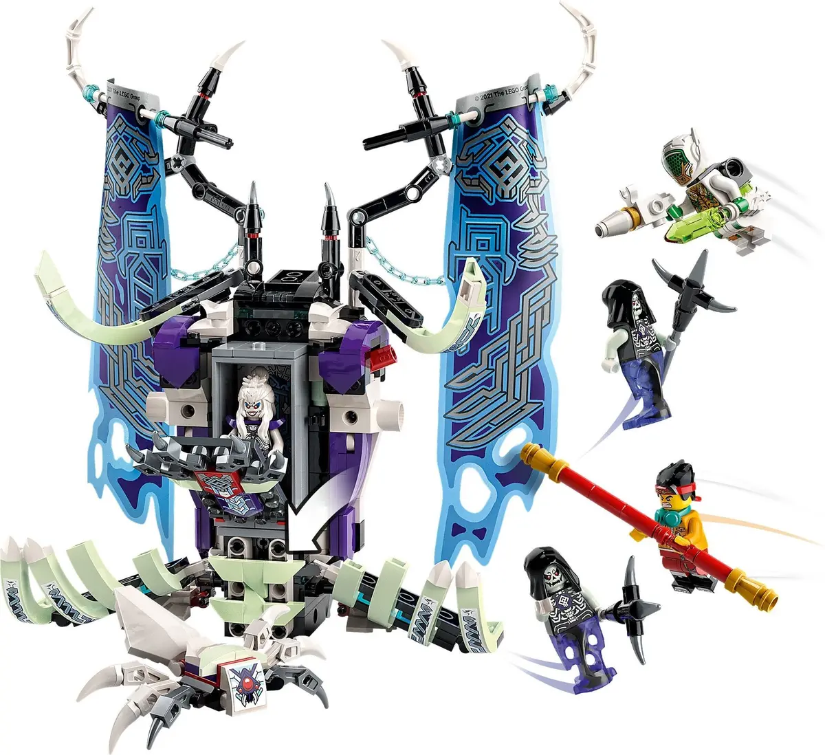 LEGO Monkie Kid 80028 The Bone Demon set, image 4