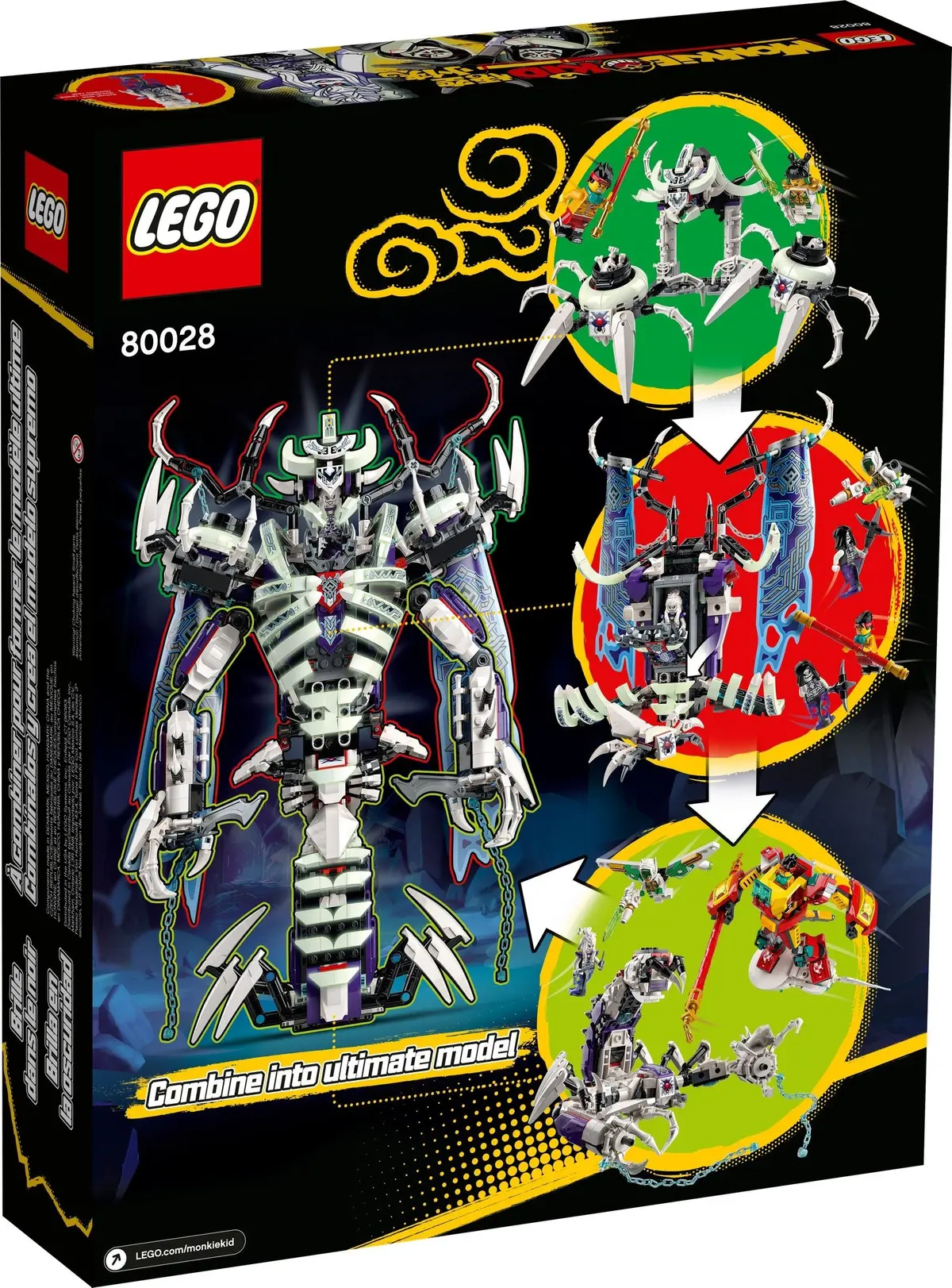 LEGO Monkie Kid 80028 The Bone Demon set, image 6