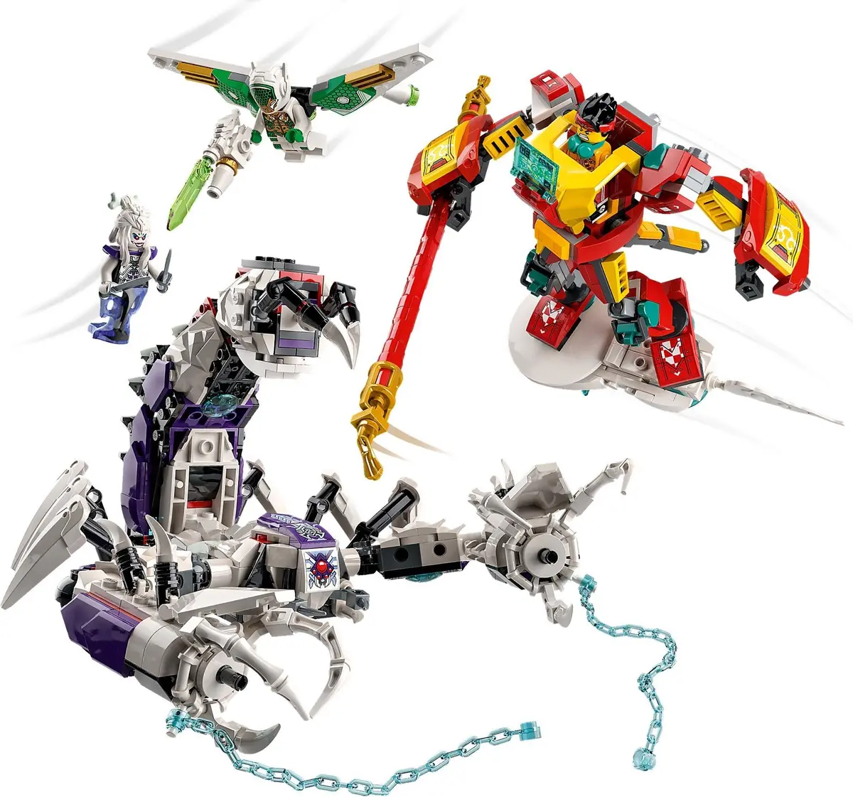 LEGO Monkie Kid 80028 The Bone Demon set, image 5