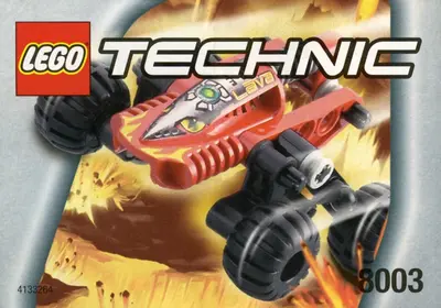 LEGO Technic 8003 Volcano Climber set