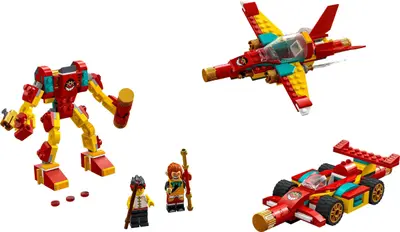 LEGO Monkie Kid 80030 Monkie Kid's Staff Creations set