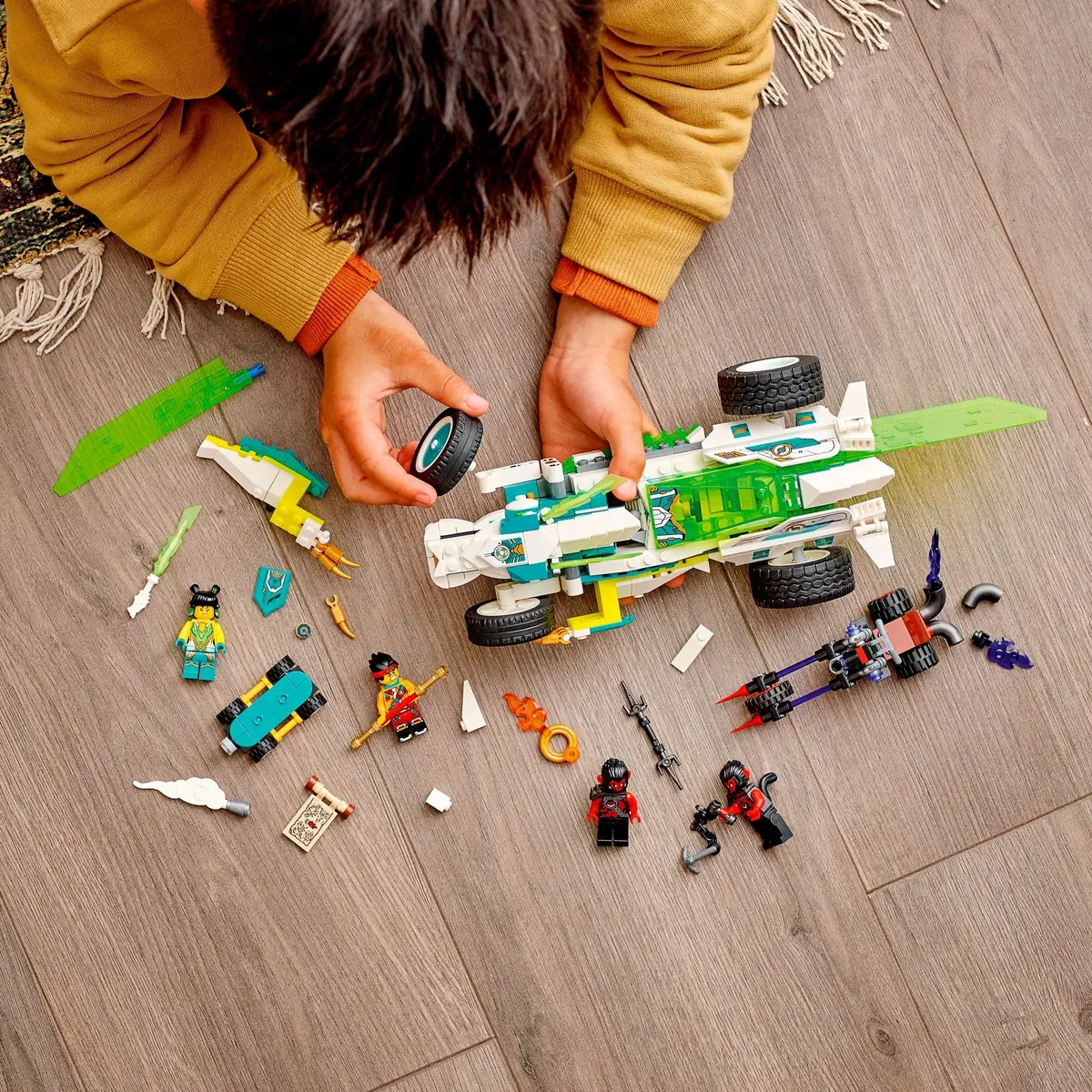 LEGO Monkie Kid 80031 Mei's Dragon Car set, image 4