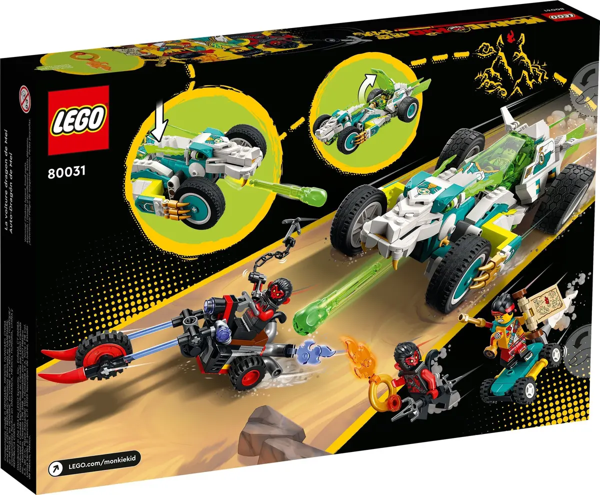 LEGO Monkie Kid 80031 Mei's Dragon Car set, image 3