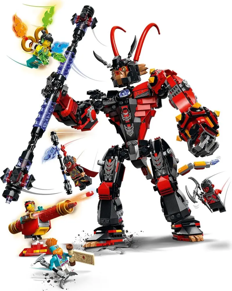 LEGO Monkie Kid 80033 Evil Macaque's Mech set, image 8