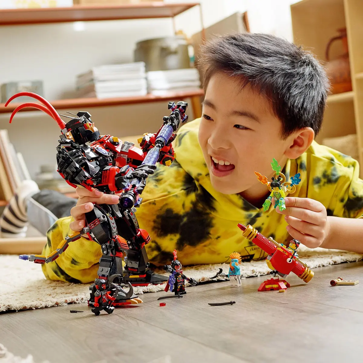 LEGO Monkie Kid 80033 Evil Macaque's Mech set, image 6