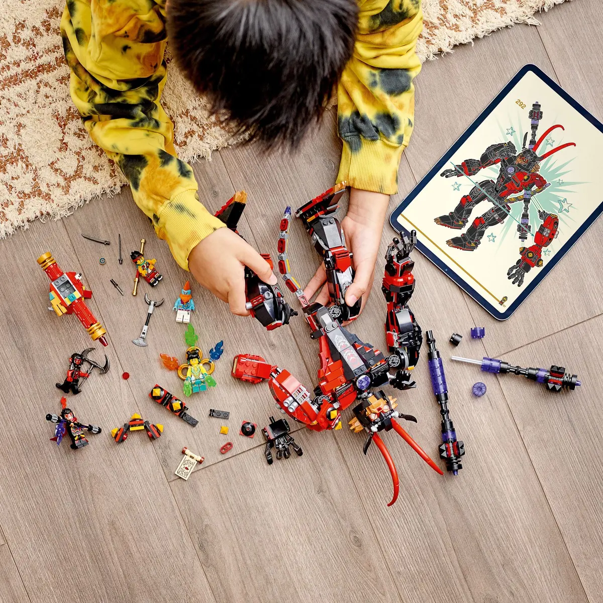 LEGO Monkie Kid 80033 Evil Macaque's Mech set, image 4