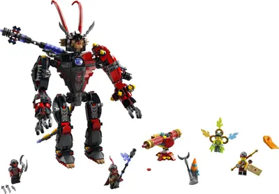 LEGO Monkie Kid 80033 Evil Macaque's Mech set