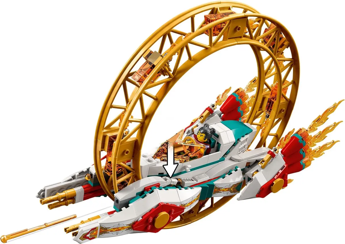 LEGO Monkie Kid 80034 Nezha's Fire Ring set, image 12