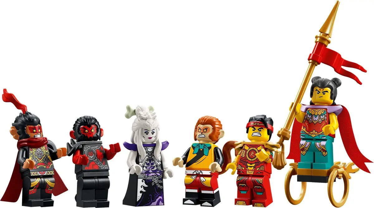 LEGO Monkie Kid 80034 Nezha's Fire Ring set, image 9