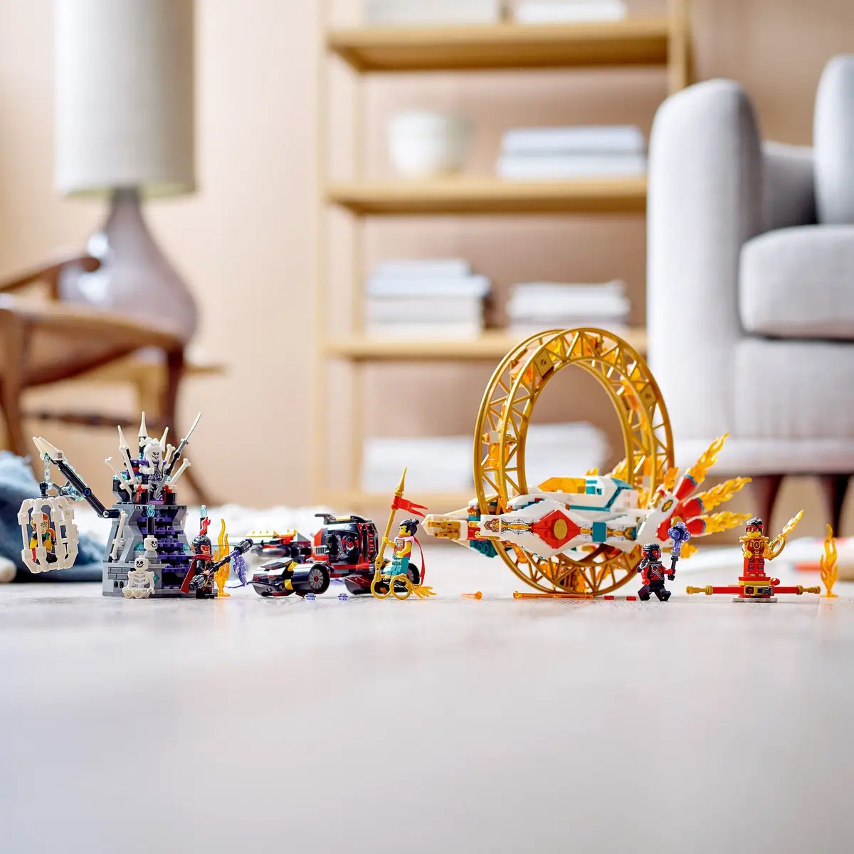 LEGO Monkie Kid 80034 Nezha's Fire Ring set, image 7