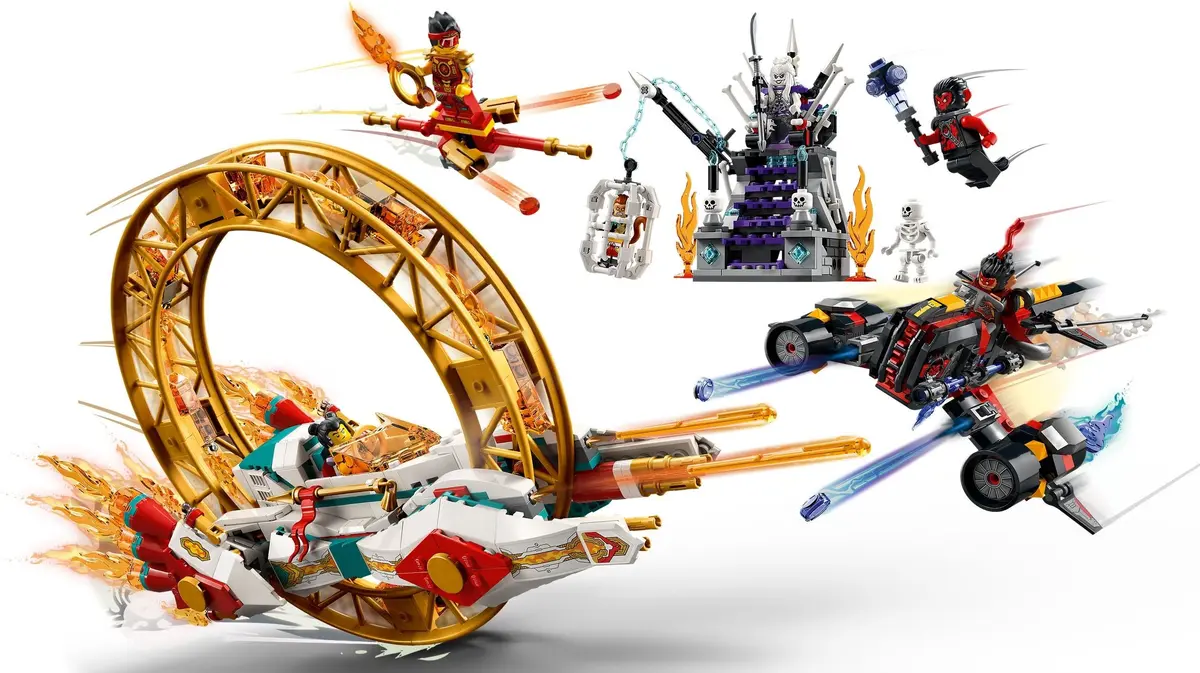 LEGO Monkie Kid 80034 Nezha's Fire Ring set, image 8