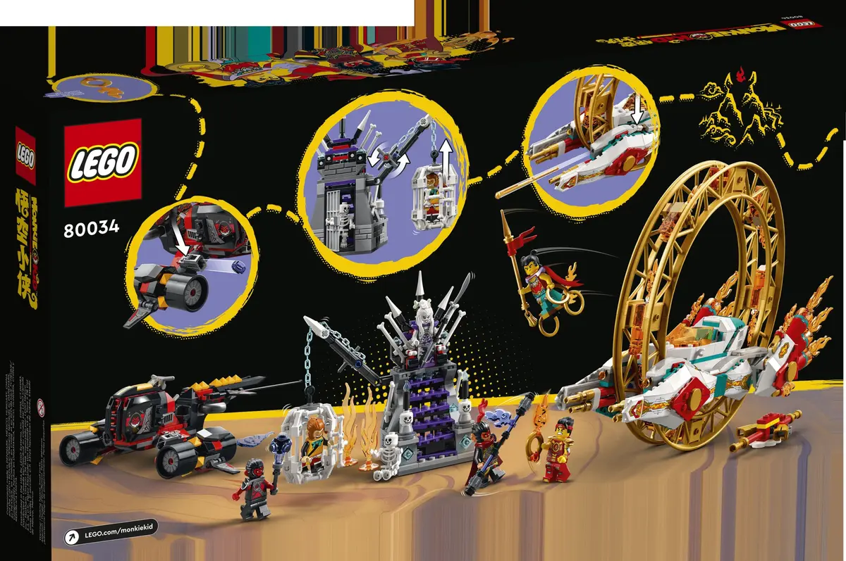 LEGO Monkie Kid 80034 Nezha's Fire Ring set, image 3