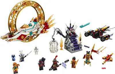 LEGO Monkie Kid 80034 Nezha's Fire Ring set
