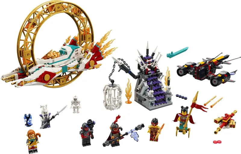 LEGO Monkie Kid 80034 Nezha's Fire Ring set
