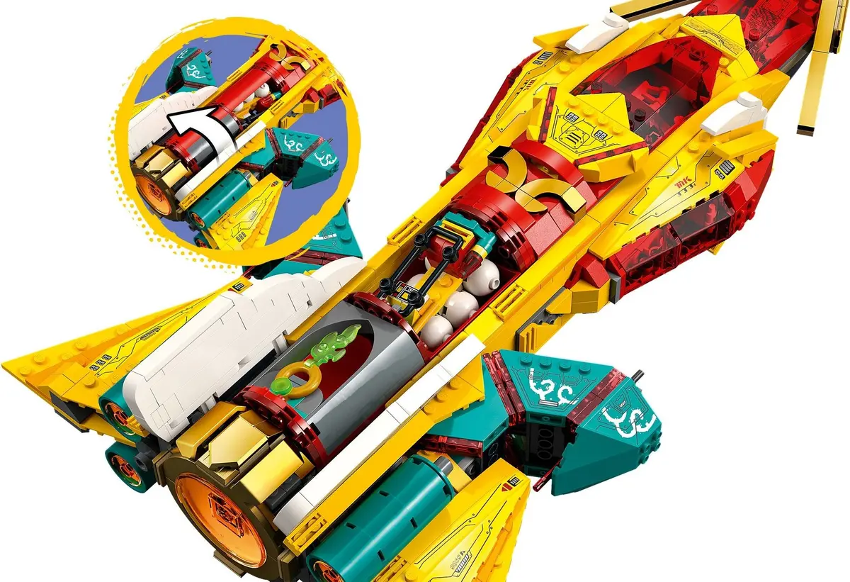 LEGO Monkie Kid 80035 Monkie Kid's Galactic Explorer set, image 10