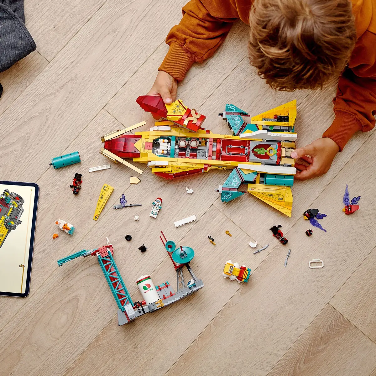 LEGO Monkie Kid 80035 Monkie Kid's Galactic Explorer set, image 4