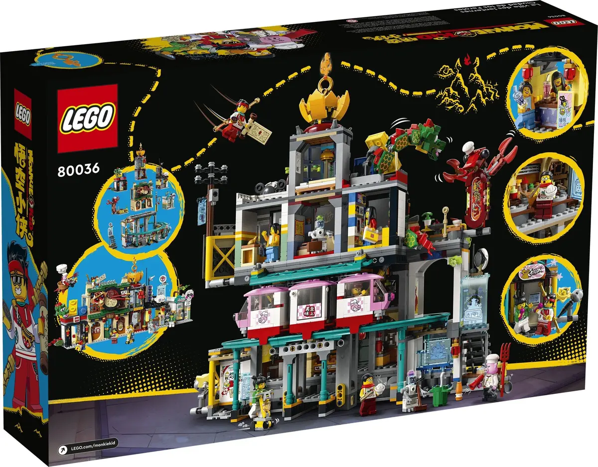 LEGO Monkie Kid 80036 The City of Lanterns set, image 3